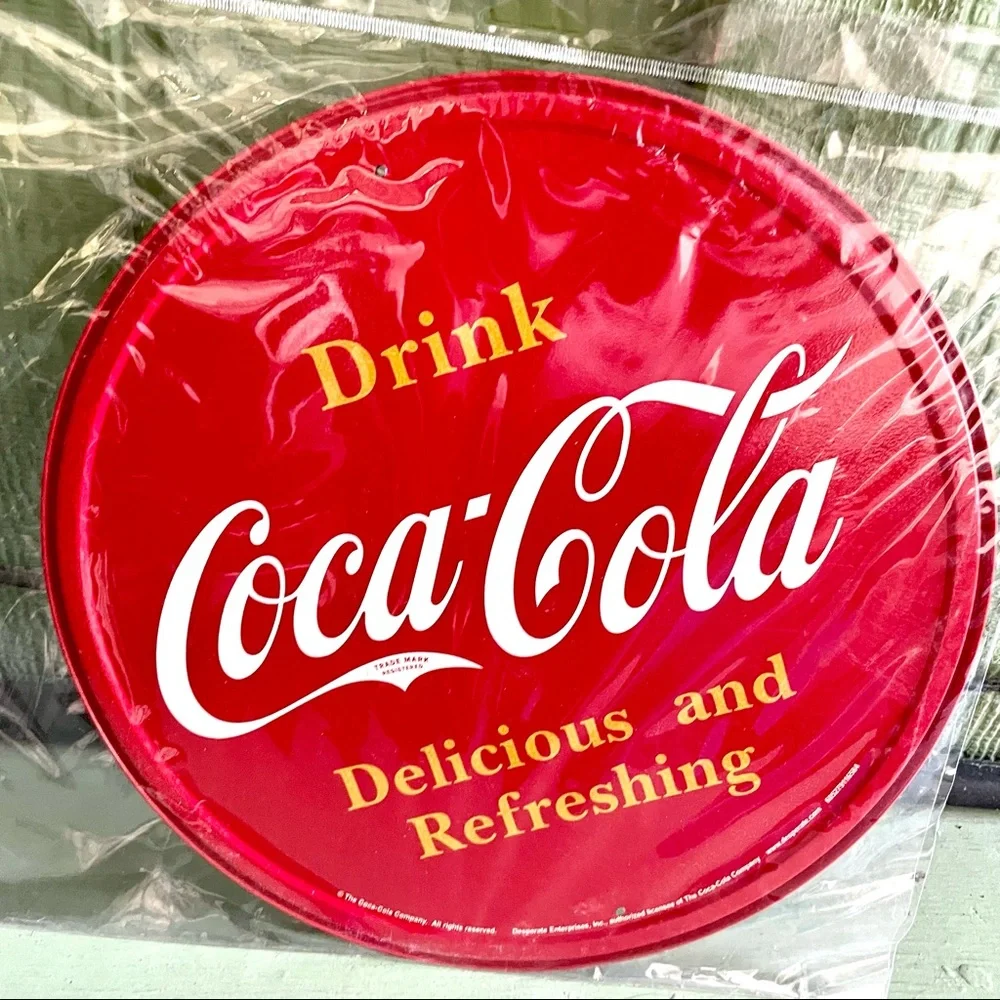 NEW Coca Cola Metal Sign